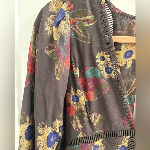 Free People Strawberry Fields Mini Floral Tunic Dress Size Small Petite - Picture 16 of 17